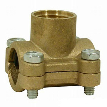 Водоотвод 3/4"х1/2"   (хомут-врезка)