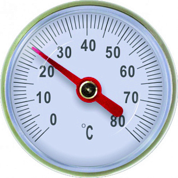 Термометр малый 1/4 80°C