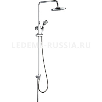 Душевая стойка Ledeme L2400 , верхний душ, шланг с лейкой