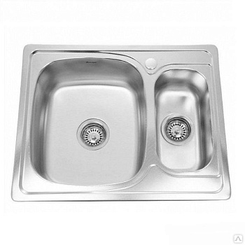 Мойка нержавеющая  63*50*0,8*18 универсальная, разморозка (P85063T) без отверстия (для комплектации)